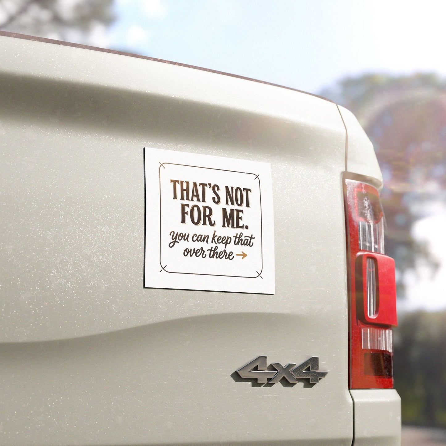 Car Magnet — "Level Up, Boss Up" Retro Motivational Decal