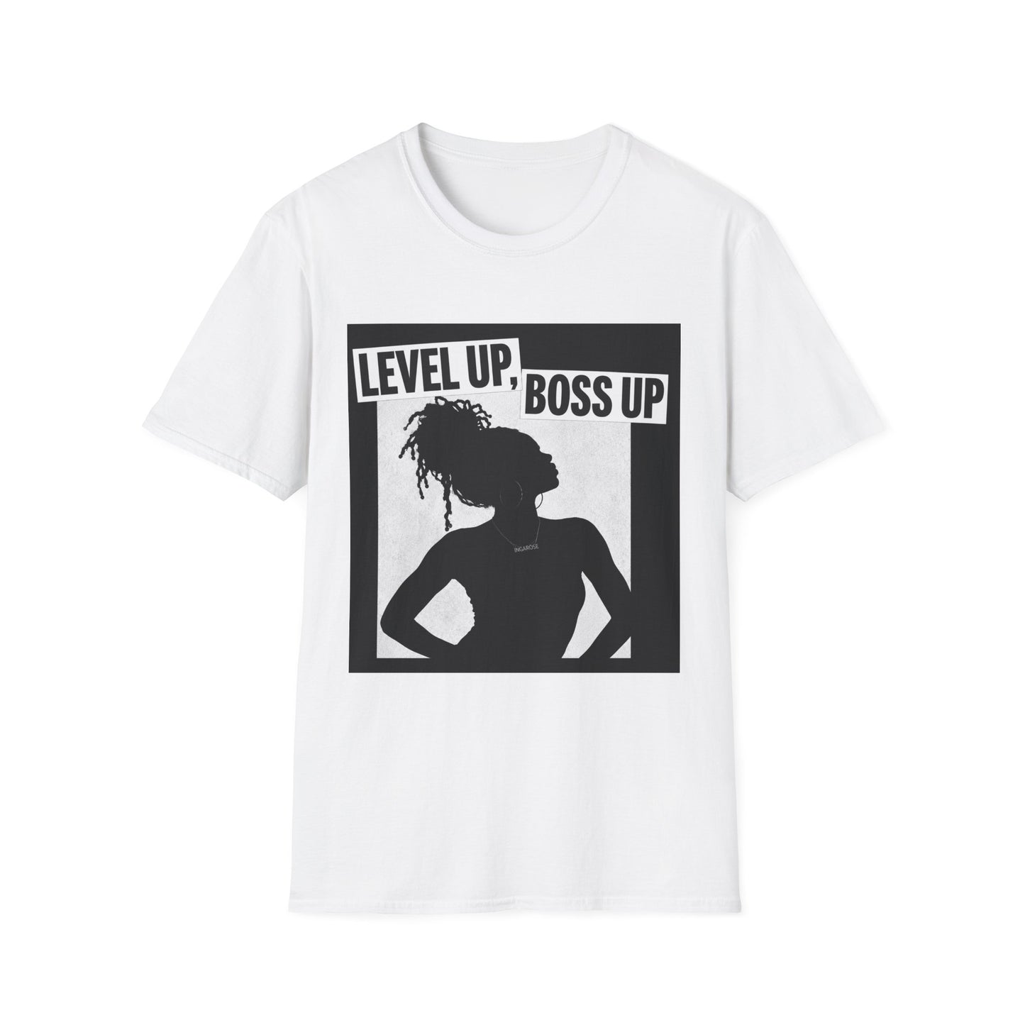 Level Up, Boss Up T-Shirt — Empowerment Graphic Tee