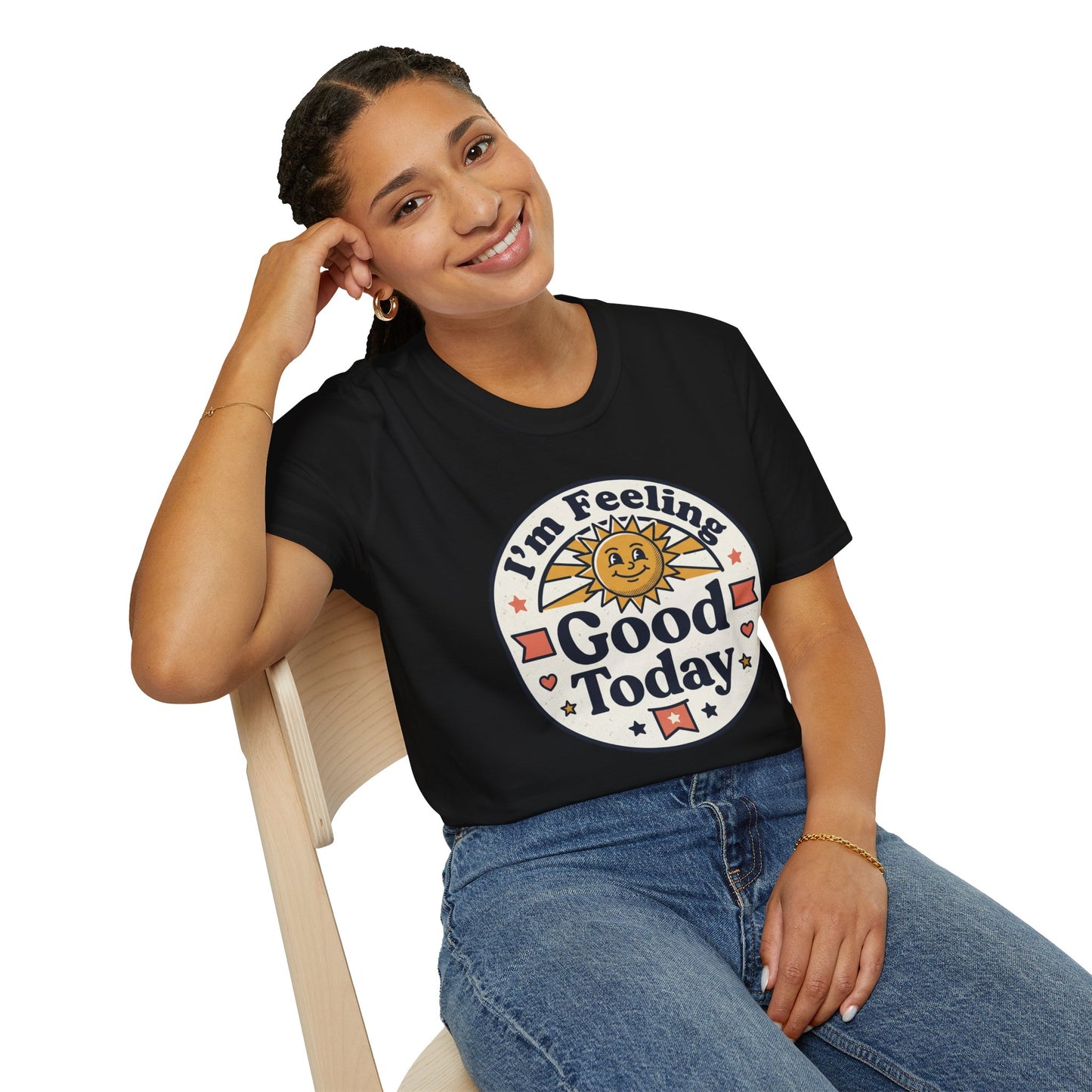 Good Today T-Shirt — Retro Sun Positive Vibes Tee