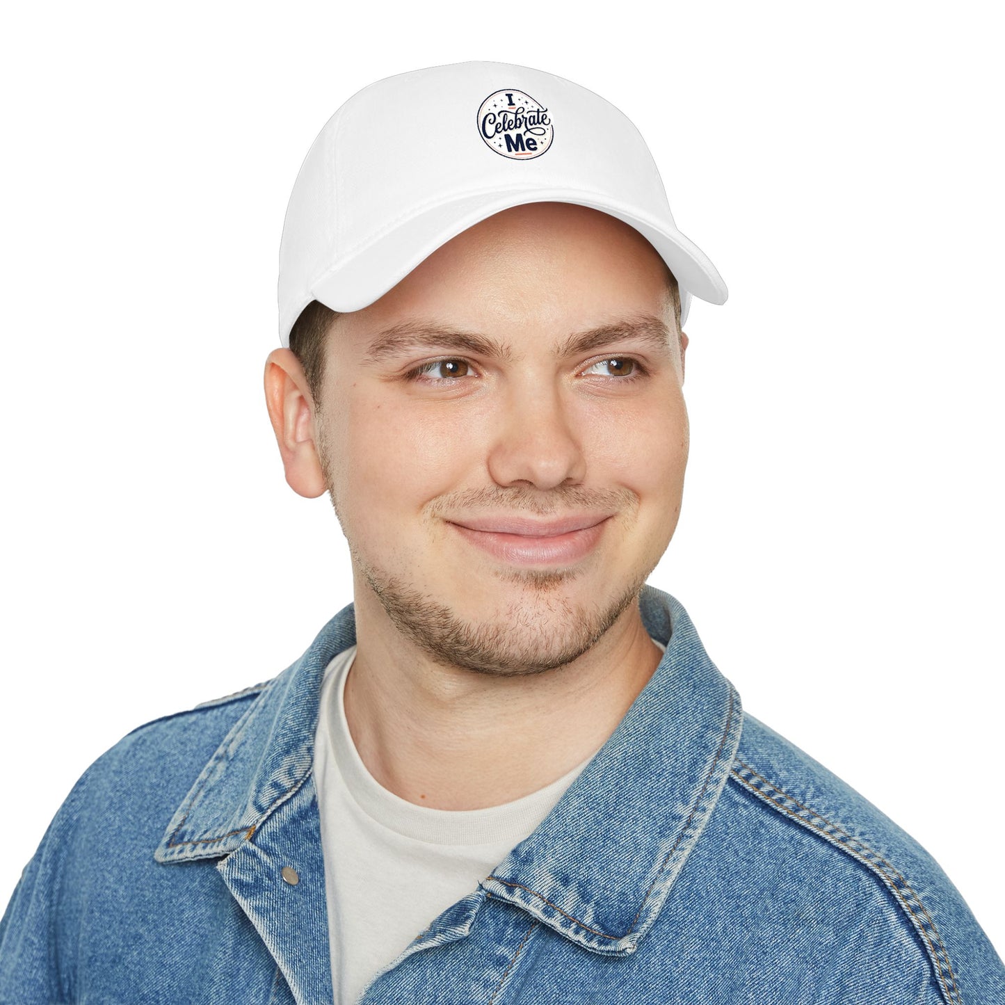Low Profile Cap — “I Celebrate Me” Motivational Baseball Hat