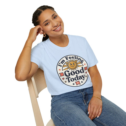 Good Today T-Shirt — Retro Sun Positive Vibes Tee