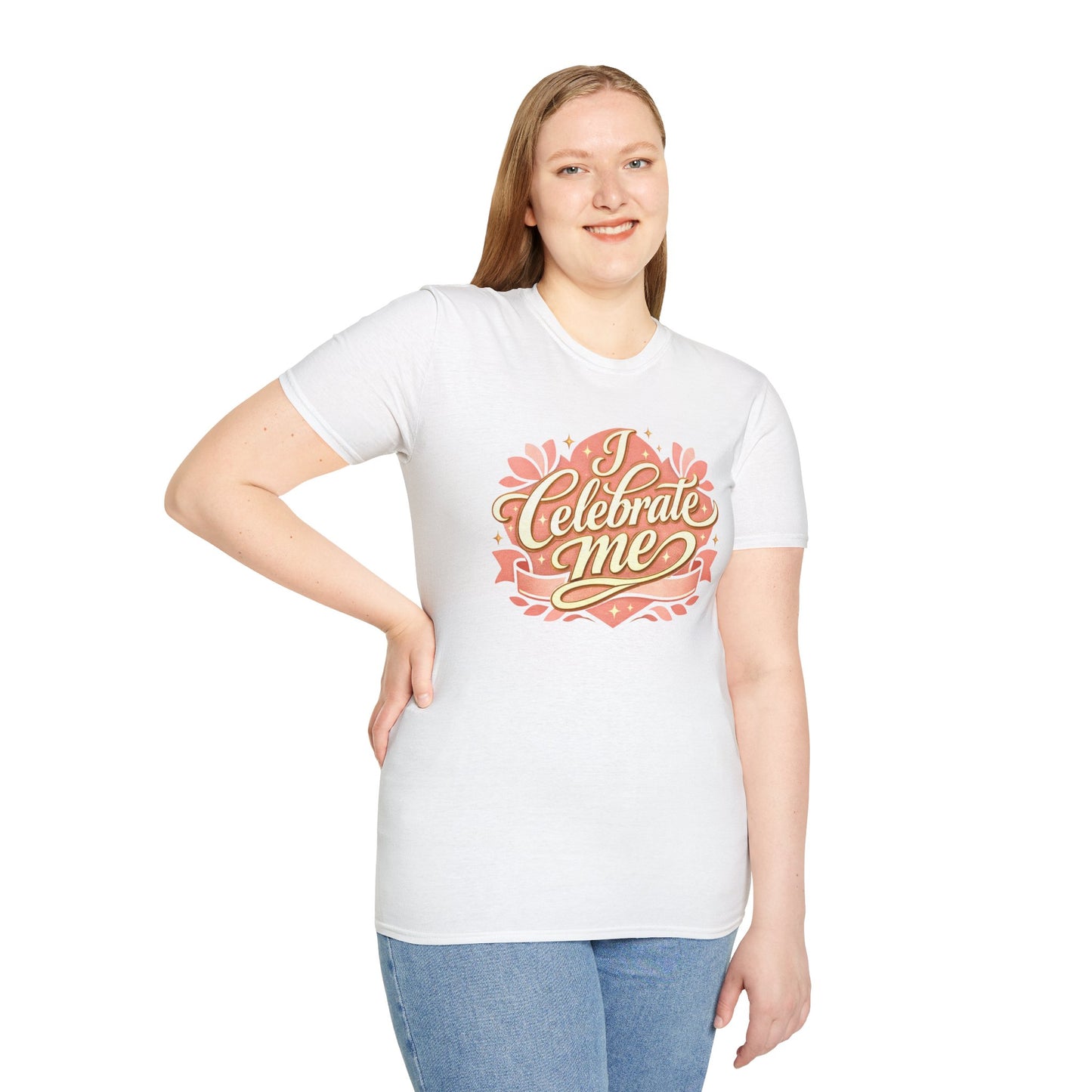 I Celebrate Me T-Shirt — Self-Love Inspirational Tee