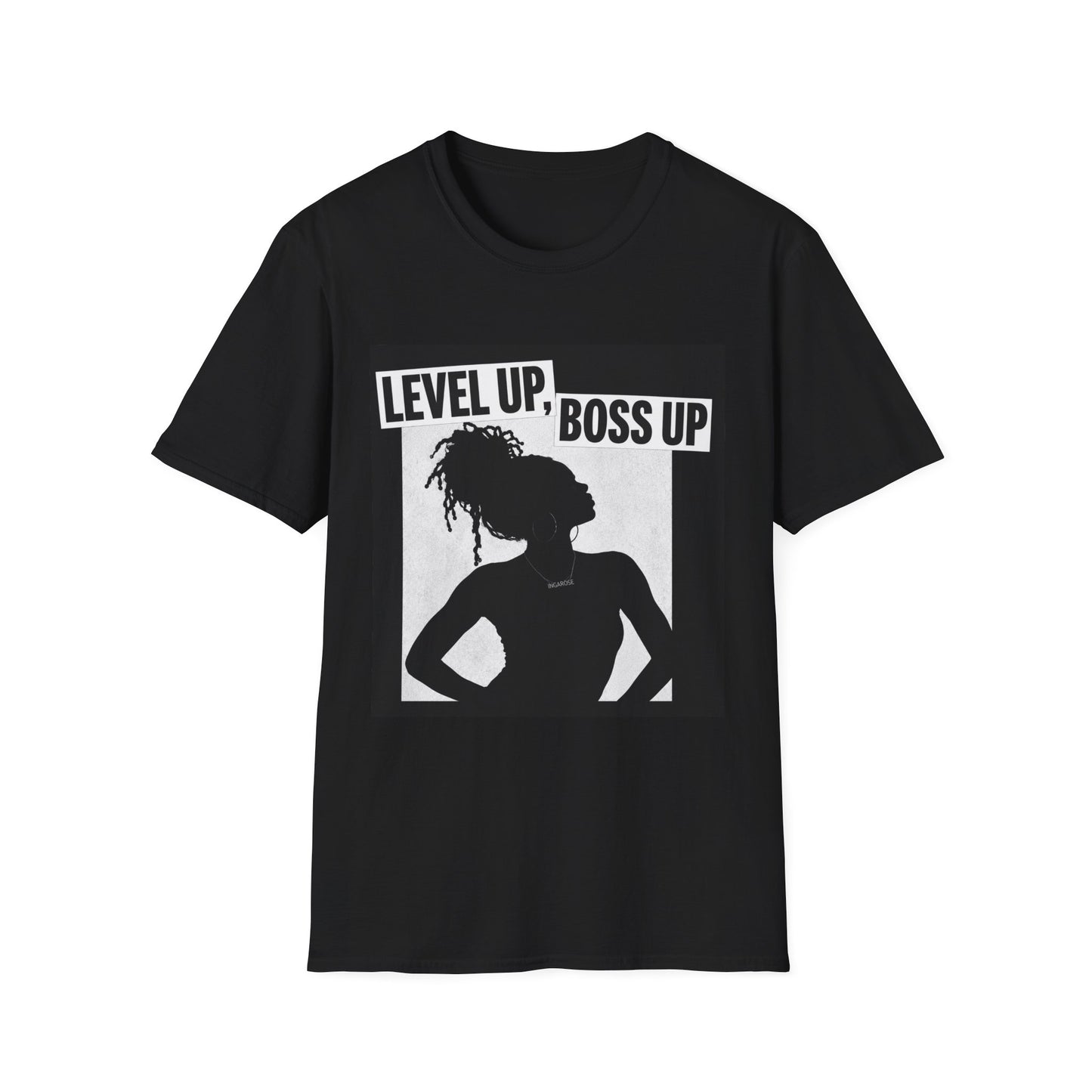 Level Up, Boss Up T-Shirt — Empowerment Graphic Tee