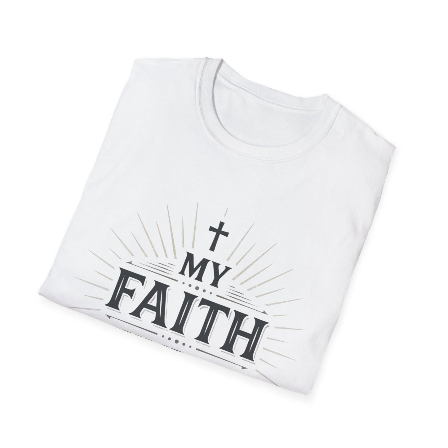 Christian T-Shirt — "My Faith Humbled Me" Inspirational Gospel Tee