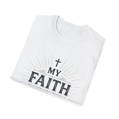Christian T-Shirt — "My Faith Humbled Me" Inspirational Gospel Tee