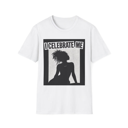 Celebrate Me T‑Shirt — Empowering Silhouette Graphic Tee