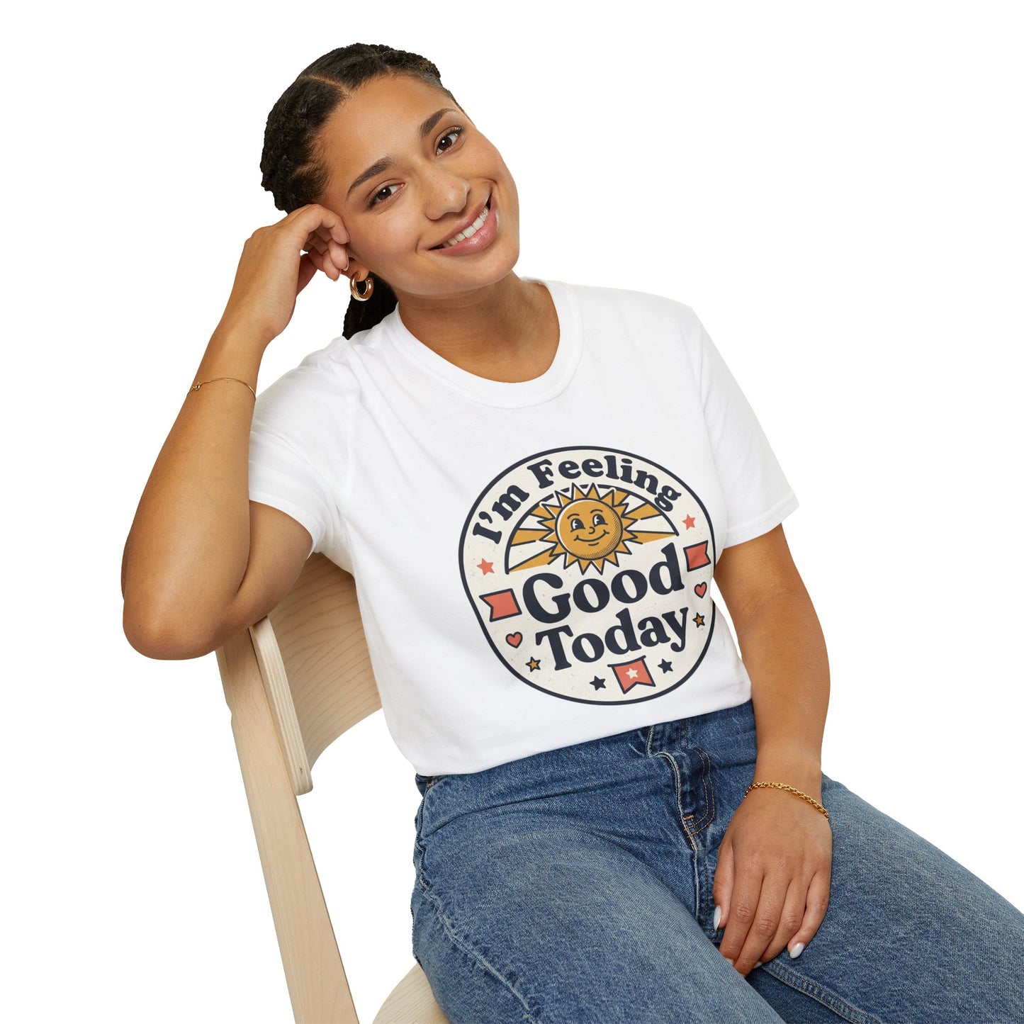 Good Today T-Shirt — Retro Sun Positive Vibes Tee