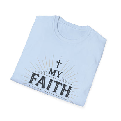 Christian T-Shirt — "My Faith Humbled Me" Inspirational Gospel Tee