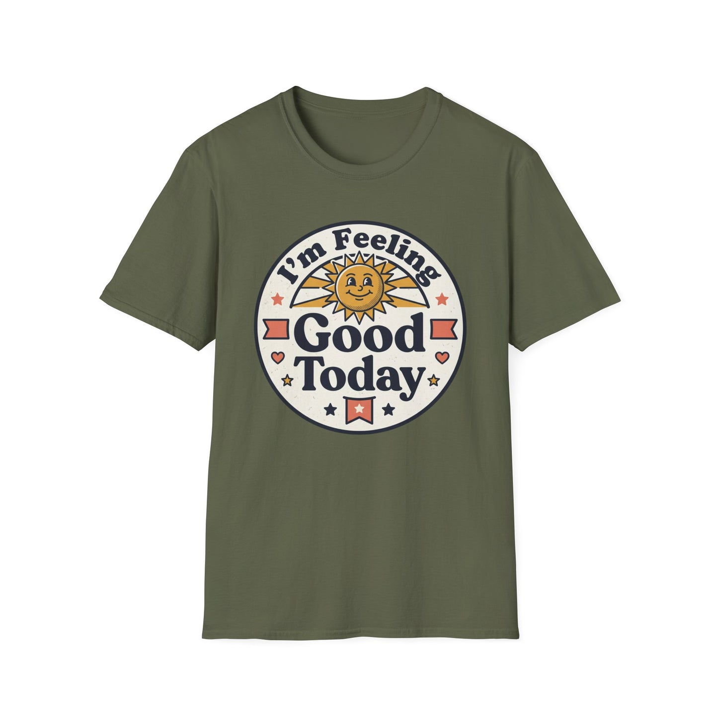 Good Today T-Shirt — Retro Sun Positive Vibes Tee
