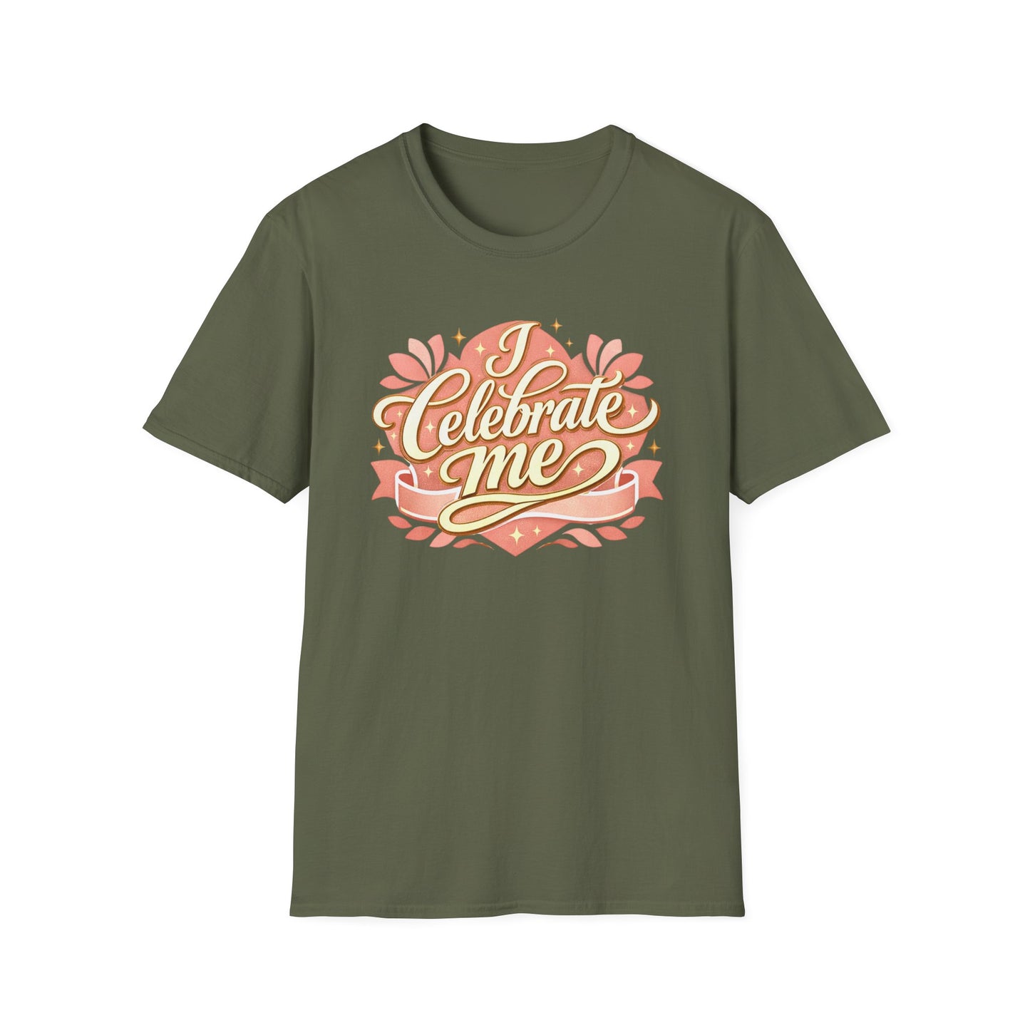 I Celebrate Me T-Shirt — Self-Love Inspirational Tee