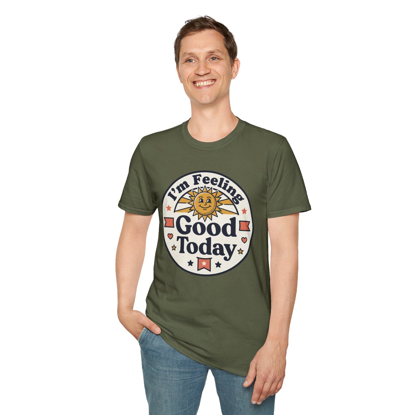 Good Today T-Shirt — Retro Sun Positive Vibes Tee