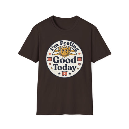 Good Today T-Shirt — Retro Sun Positive Vibes Tee