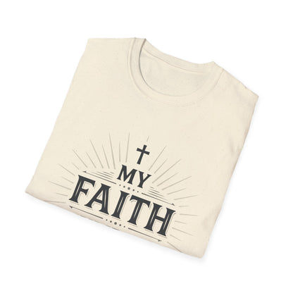 Christian T-Shirt — "My Faith Humbled Me" Inspirational Gospel Tee