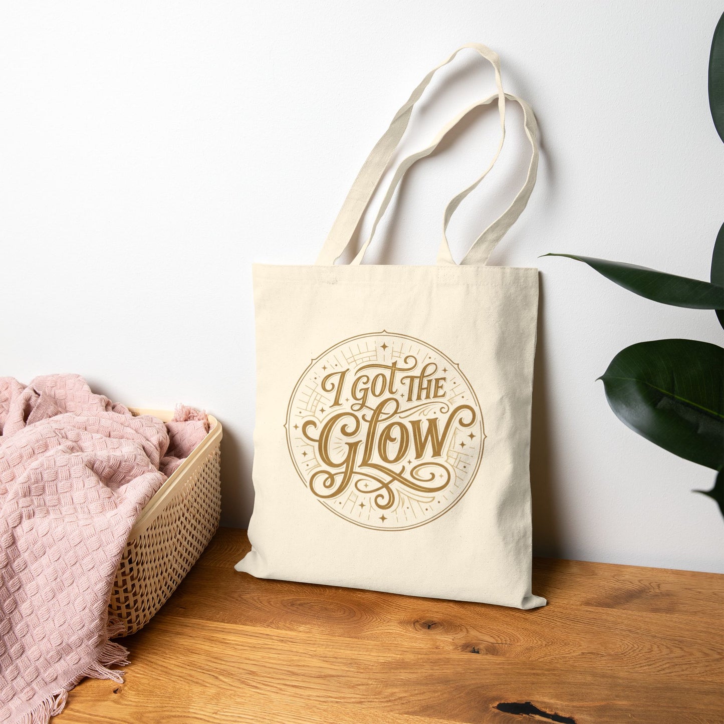 I Got The Glow Canvas Tote Bag
