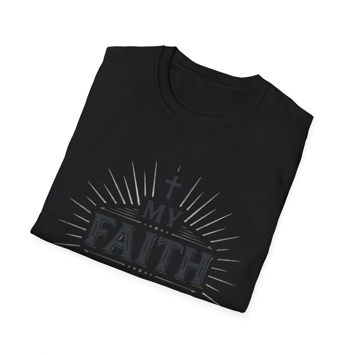 Christian T-Shirt — "My Faith Humbled Me" Inspirational Gospel Tee