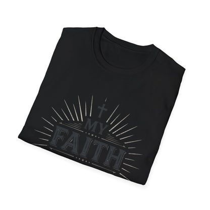 Christian T-Shirt — "My Faith Humbled Me" Inspirational Gospel Tee
