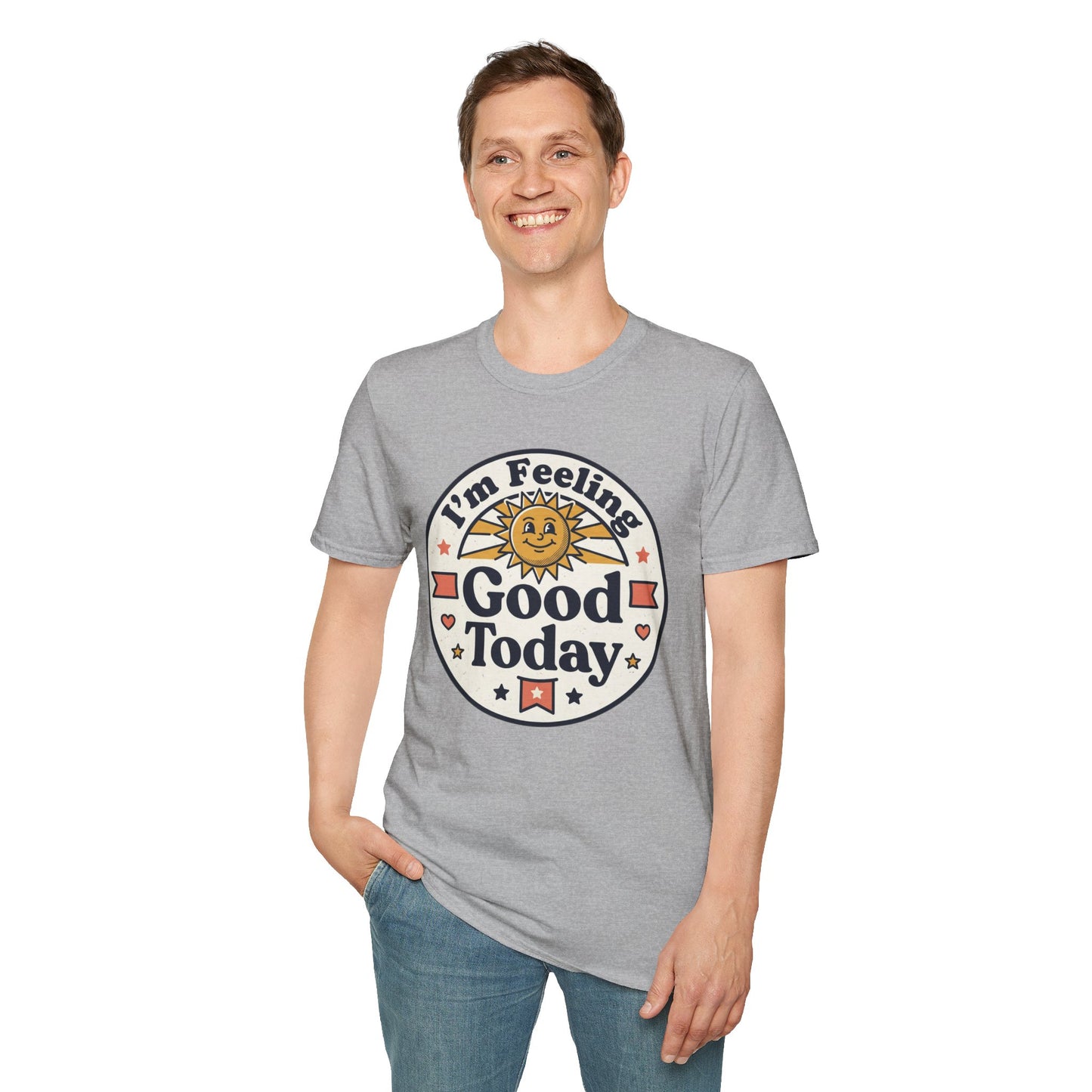Good Today T-Shirt — Retro Sun Positive Vibes Tee