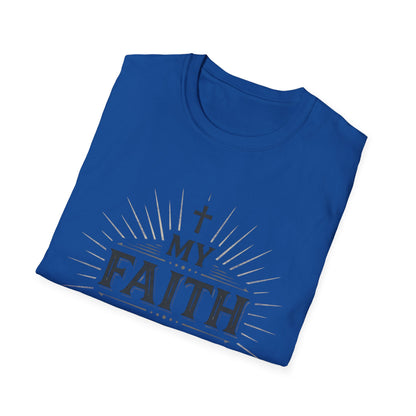 Christian T-Shirt — "My Faith Humbled Me" Inspirational Gospel Tee