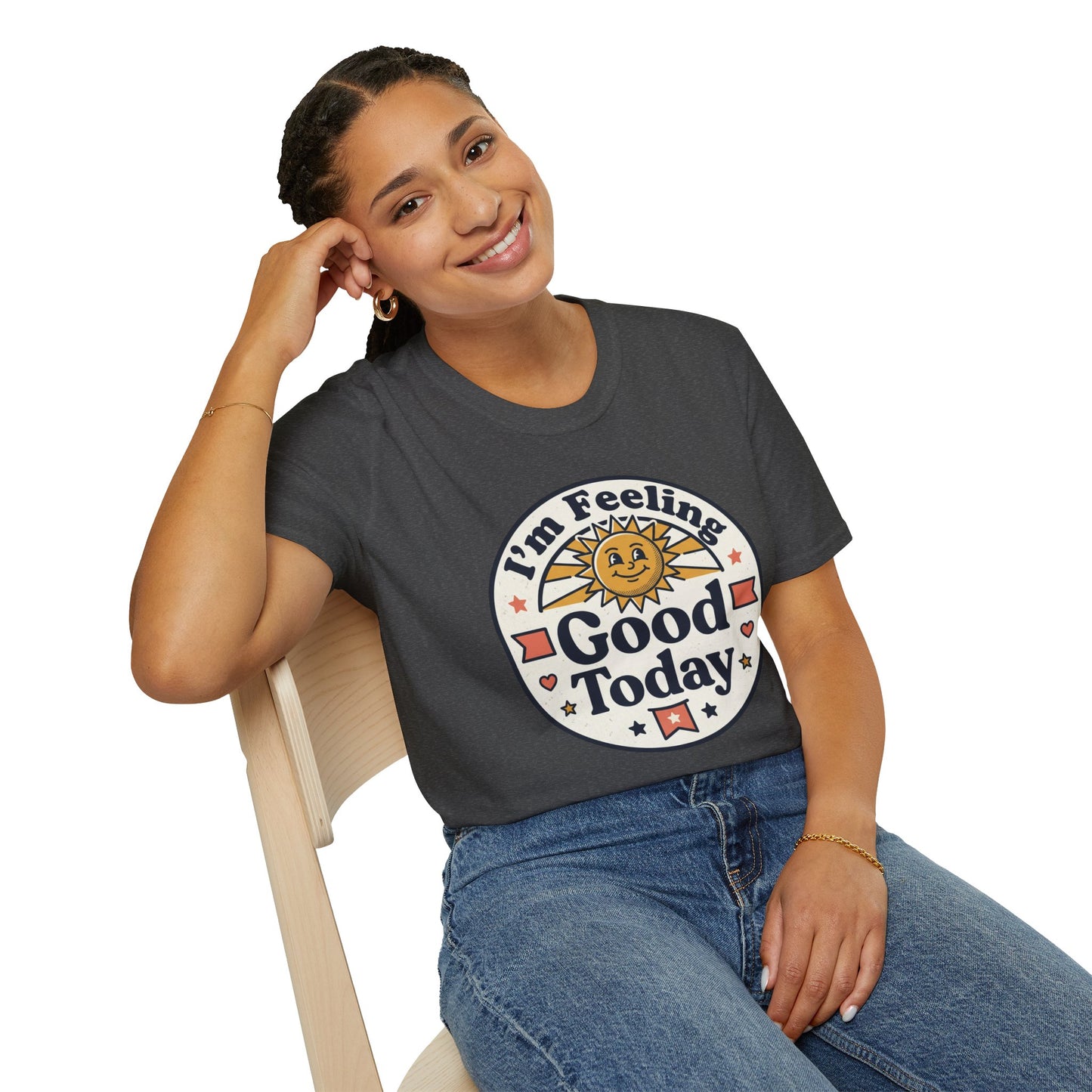 Good Today T-Shirt — Retro Sun Positive Vibes Tee