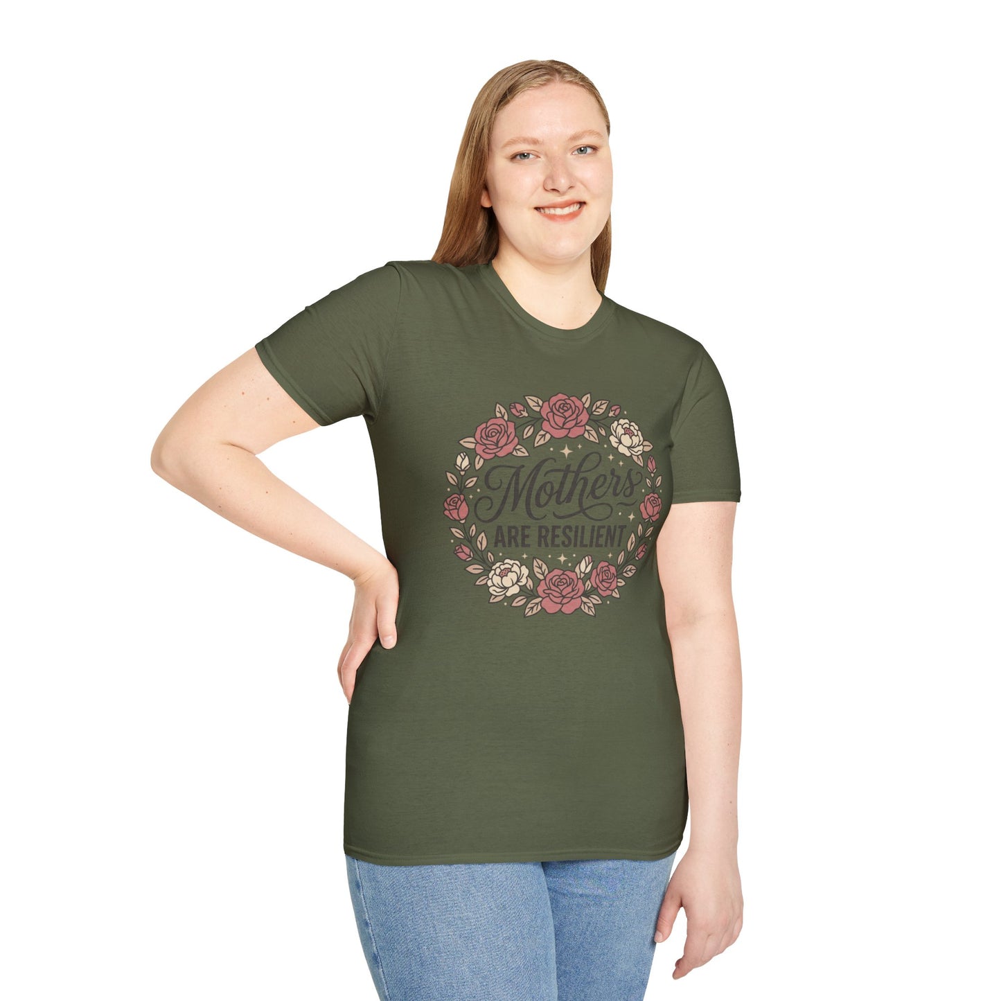 Mothers Are Resilient Floral T-Shirt