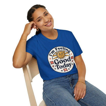 Good Today T-Shirt — Retro Sun Positive Vibes Tee
