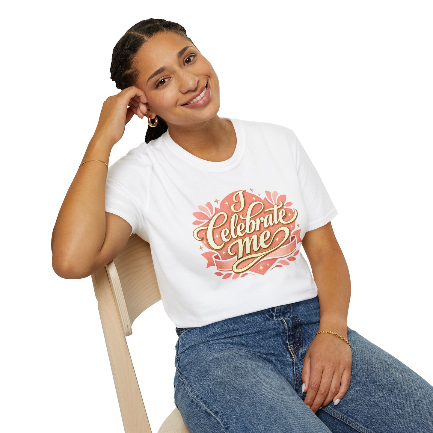 I Celebrate Me T-Shirt — Self-Love Inspirational Tee