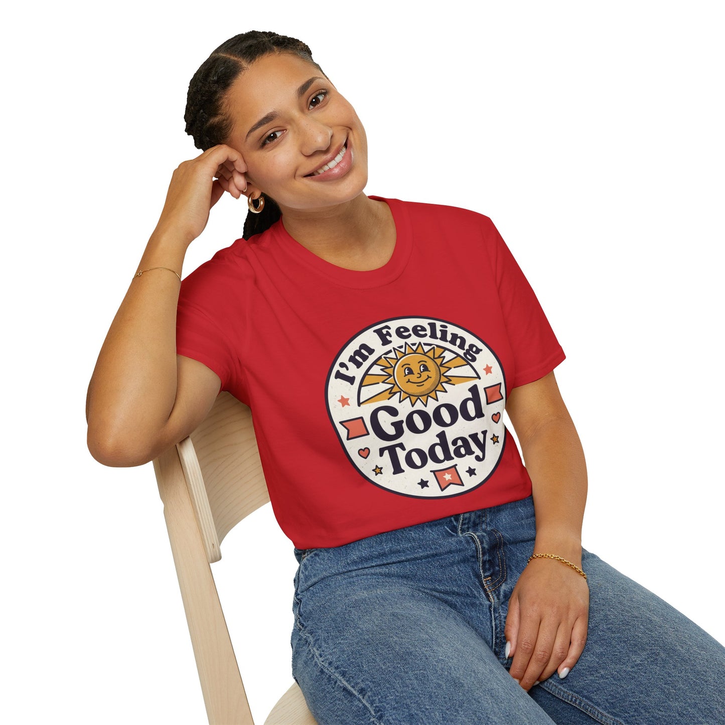 Good Today T-Shirt — Retro Sun Positive Vibes Tee