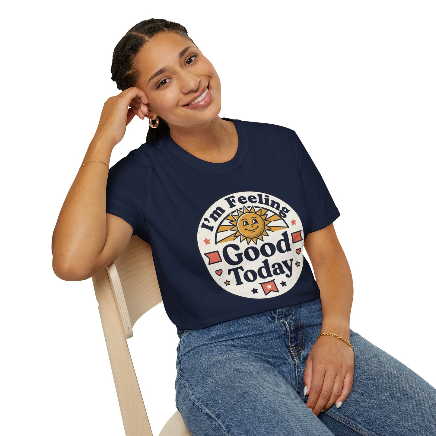 Good Today T-Shirt — Retro Sun Positive Vibes Tee