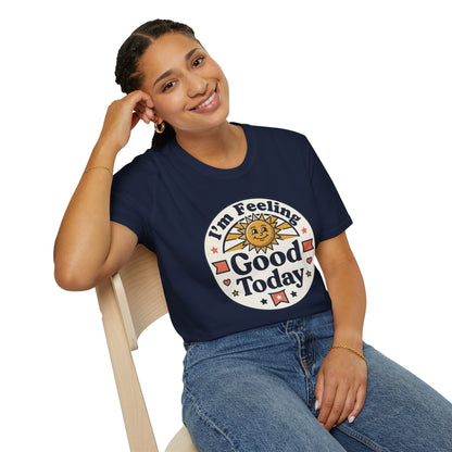 Good Today T-Shirt — Retro Sun Positive Vibes Tee