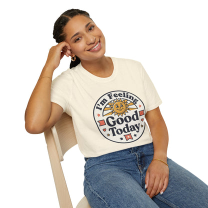 Good Today T-Shirt — Retro Sun Positive Vibes Tee