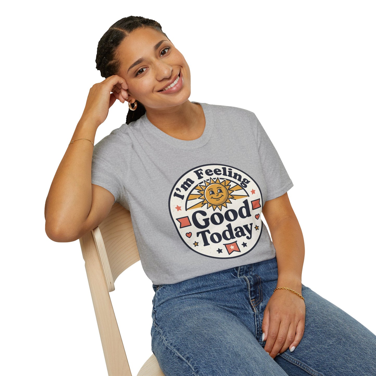 Good Today T-Shirt — Retro Sun Positive Vibes Tee